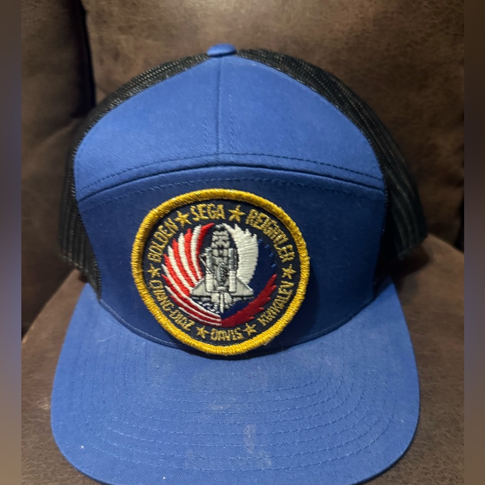 NASA space shuttle pstch trucker hat. Snap Back . 
Bolden Sega Davis Diaz